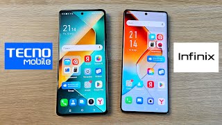 TECNO POVA 6 PRO VS INFINIX NOTE 40 PRO  КАКОЙ ТЕЛЕФОН ВЫБРАТЬ [upl. by Ianteen]