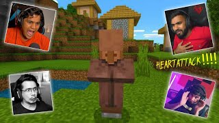 Indian gamers almost got heart attack while playing Minecraft 🔴 techno gamerz bbs smarty fleet [upl. by Ykcub]