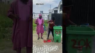 De waste bin thief funny markanglecomedytv comedyvideos comedy comedytv skit shorts [upl. by Yemrots191]