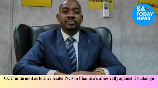 CCC in turmoil as former leader Nelson Chamisa’s allies rally against Tshabangu [upl. by Kaleena]