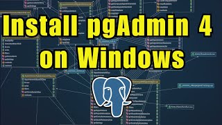 Install PostgreSQL and pgAdmin4 on Windows [upl. by Otho]