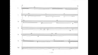 Klaus Lang  Der Weg des Prinzen I w score for chamber ensemble 1996 [upl. by Pippo]