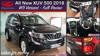 2018 Mahindra Xuv 500 Facelift W9  Xuv 500 2018 W9 Interior and Exterior  2018 Xuv 500 W9 Review [upl. by Hamlet924]