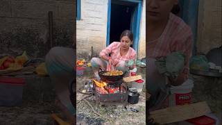 Aaj h Kaali mata ki jagar🙏🏻 nehabisht minivlog cooking uttarakhand viral jagar pahadi [upl. by Bilbe322]