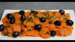 سلطة جزر بالتوابل salade de carotte [upl. by Bowne]