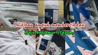 Reviewuniklean ampuh membersikan baju berjamurlanjutbeberes bersih bersih rumah [upl. by Orat98]