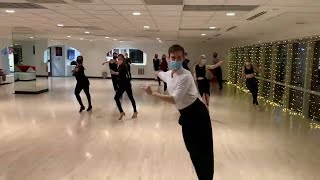 Advanced Latin Samba Dance Classes  DC DanceSport Academy [upl. by Sartin]