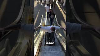 disabled man struggles on escalator ytshorts [upl. by Dow]