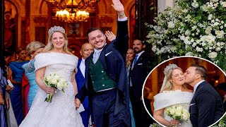 Princess Theodora of Greece marries American lawyer after postponing royal wedding twice in 4 years [upl. by Netsruk944]