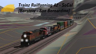 Trainz Railfanning 42  SoCal Route San Bernardino BNSF UP [upl. by Friedly]