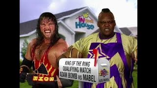 WWF Mabel vs Adam BombIn Your House 1 [upl. by Devad852]