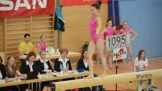 Elisa Chirino  Beam  National Team Cup 2014 [upl. by Lledor]