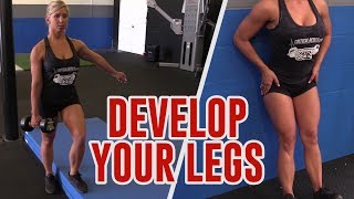 Teardrop Muscle Exercises amp Workout for Leg Development [upl. by Zosema314]