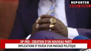 UPPRD  LE MARIAGE BOUÉE DE SAUVETAGE POUR LE PARTI DE ADRIEN HOUNGBEDJI [upl. by Trudy]