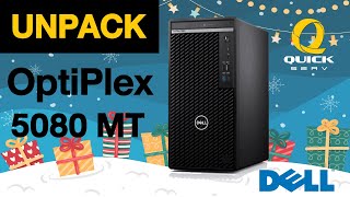 Unpack  Dell optiplex 5080 MT [upl. by Ahsata]