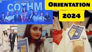 COTHMS Orientation Ceremony 2024🎉🎊  Performances dekhi bht enjoy kiya😍❤️ [upl. by Hussey728]