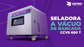 Seladora a Vácuo de Bancada CCVS 600 T [upl. by Aryn]