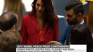 Here is a look at 2017 Nobel Peace Prize Contenders [upl. by Eniamraj905]