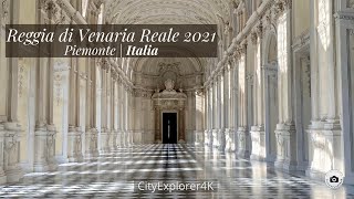 Reggia di Venaria Reale  Torino  Piemonte  Italy 4K [upl. by Moya]