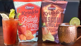 Aldi Chips  Bloody Mary and Moscow Mule Kettle Chips Review [upl. by Domash176]