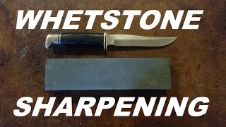 How To Sharpen a Knife With a Stone Easy To Follow Instructions on Sharpening With a Whetstone [upl. by Weismann]