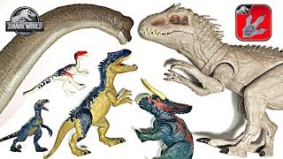 10 New Jurassic World Dinosaurs Learn Dinosaur Names [upl. by Vasiliu556]