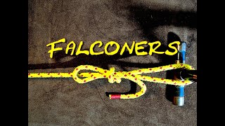 Falconers Knot How to Tie OneHanded Knot 😄 [upl. by Jorge]