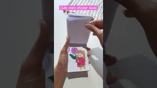 My homemade sticker bookdiy handmade sticker book shorts craftyjas sticker [upl. by Pru]