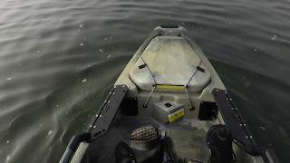 Kayak combat fishing for chum Salmon at Hoodsport Wa [upl. by Ennavoj]