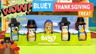 ‼️ BLUEY Thanksgiving 🦃  Pretend Play with Bluey Toys  Disney Jr  ABC Kids [upl. by Huberty]