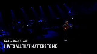 Paul Carrack  Thats All That Matters to Me Live at Victoria Hall Leeds 2020 [upl. by Thaxter571]