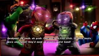 LEGO Marvel Super Heroes  House Party Protocol  100 Guide Red Brick X10 Heartbreaker [upl. by Aek]