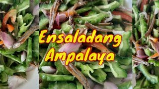 Ensaladang AmpalayaQuick and Easy Recipe [upl. by Ecnerwaled]