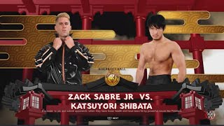 Zack Sabre Jr vs Katsuyori Shibata [upl. by Nogras]