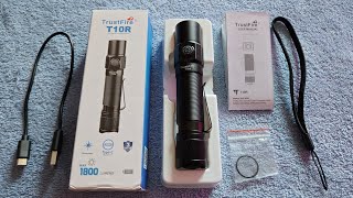 TrustFire T10R 1800lm Flashlight [upl. by Eri]