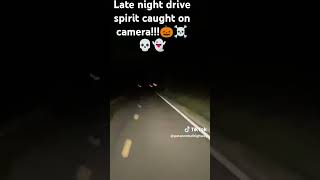 Haunted road night drive spirit caught on camera ghostscaryparanormalunseenworldfypシ゚viral [upl. by Pestana]