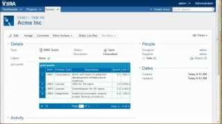 Manage your quotes with JIRA and the table grid plugin [upl. by Lamaaj]