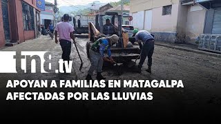 Ayudan a las familias afectadas por desborde de cauces en Matagalpa [upl. by Borek]