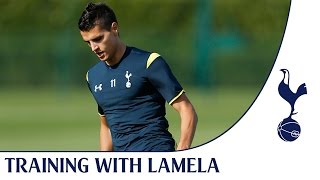 Training with Erik Lamela [upl. by Ylatfen]