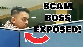 Undercover in a Scam Call Center HIDDEN CAMERA [upl. by Nydroj932]