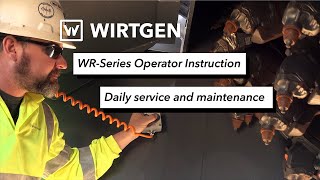 WRSeries Operator Instruction Daily service and maintenance [upl. by Grewitz]