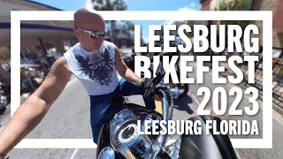 2023 Bikefest Leesburg Florida Day Three Sunday Afternoon  The Villages Florida leesburg bikefest [upl. by Eidson225]