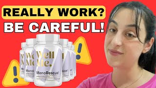 MENORESCUE ⚠️ALERT THE TRUTH⚠️ WellMe MenoRescue Review  WellMe MenoRescue Reviews [upl. by Zumstein949]