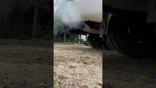 Lb7 dually 3500 duramax straight pipe with flow pro twister exhaust sound [upl. by Nylesor]