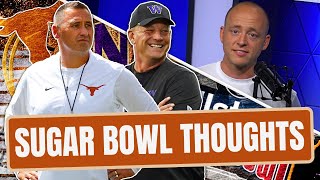 Texas vs Washington  CFP Sugar Bowl EARLY Thoughts Late Kick Cut [upl. by Sharon]