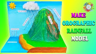 How to Make Orographic Rainfall Orographic Precipitation Model for School Projects [upl. by Ijies]