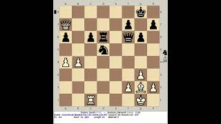 Dubov Daniil vs Bortnyk Olexandr  CrunchLab Masters Chess Div 3 W 2024 chess com INT R3 4 [upl. by Ysabel339]