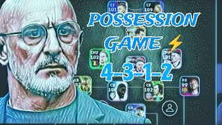 The best formation for Possession Game  with players playstyles  instructions 🧠⚡⚽  eFOOTBALL 25 [upl. by Tor411]