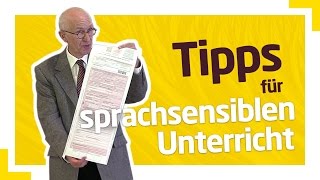 Methoden für den sprachsensiblen Unterricht [upl. by Hachman]