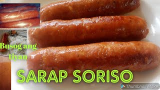 How to make Soriso Ala Embutido  Easy to make Soriso  Eves Arts [upl. by Annalee400]